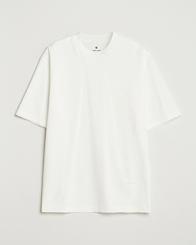 Snow Peak Organic Cotton T-Shirt White – Blanc