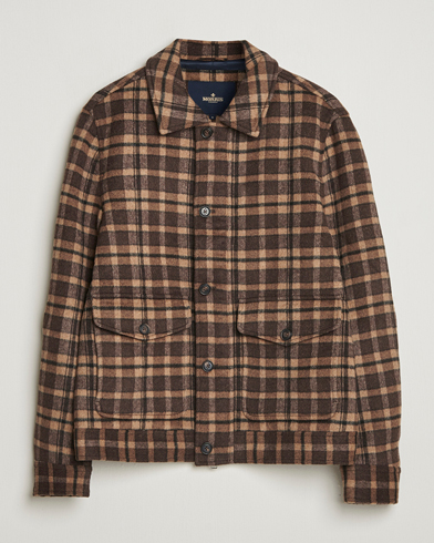 Morris Theobald Jacket Brown – Marron