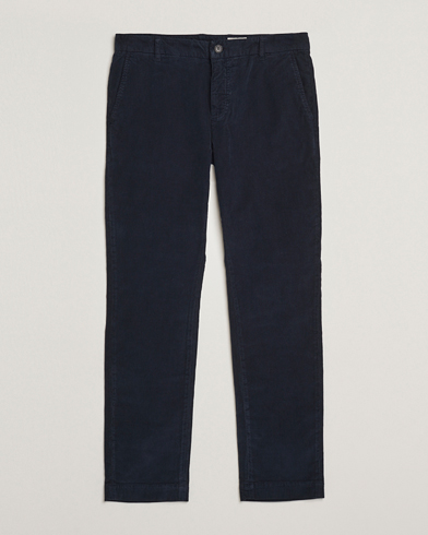 Morris Jeffrey Cord Chinos Navy – Bleu