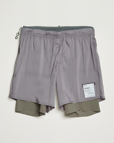 Satisfy TechSilk 8 Inch Shorts Shadow – Gris