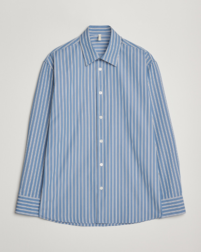 Sunflower Day Shirt Blue Stripe – Bleu