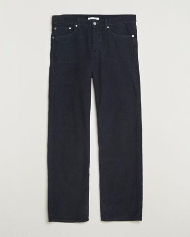 Sunflower Loose Corduroy Pants Navy – Bleu