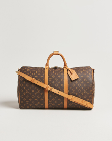 Louis Vuitton Pre-Owned Keepall Bandoulière 50 Monogram – Marron