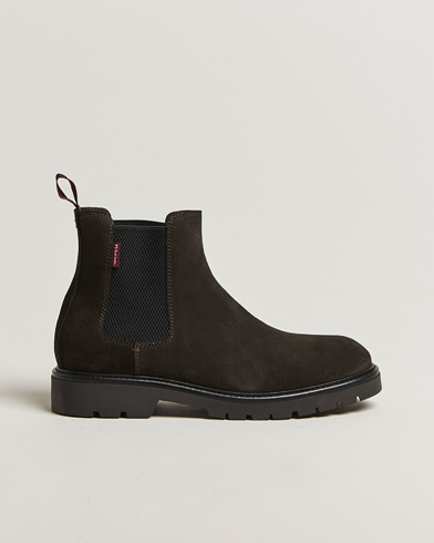 PS Paul Smith Xenon Suede Chelsea Boot Dark Brown – Marron