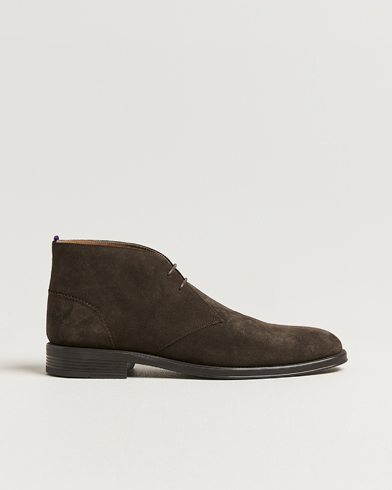 PS Paul Smith Wilbur Suede Chukka Boot Dark Brown – Marron