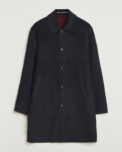 PS Paul Smith Wool Coat Dark Blue – Bleu