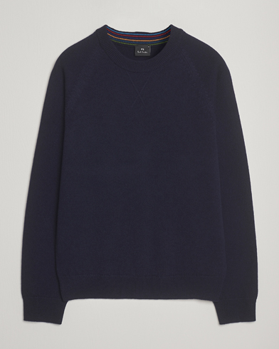PS Paul Smith Merino Knitted Sweater Blue – Bleu