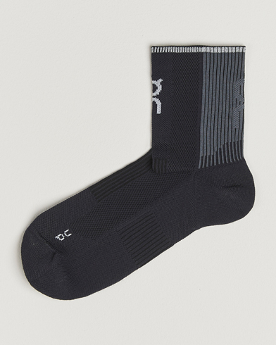 On Performance Run Sock Mid Black – Noir