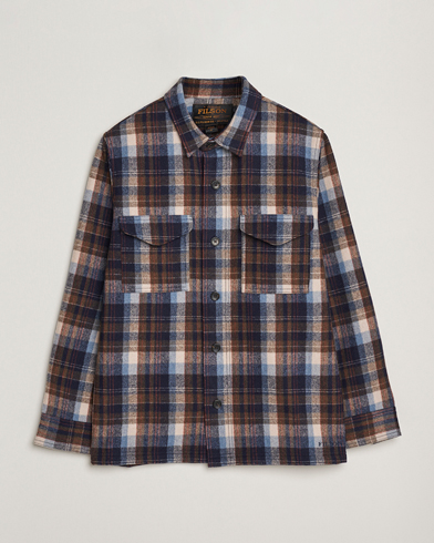 Filson Checked Wool Jac Shirt Brown Multi – Marron