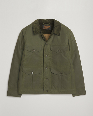 Filson Journeyman Waxed Jacket Otter Green – Vert