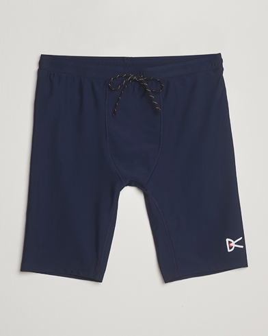 District Vision 9 Inch Half Tights Indigo – Bleu