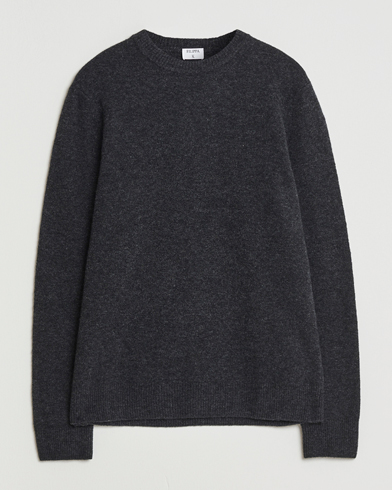Filippa K Yak Knitted Sweater Charcoal Melange – Gris