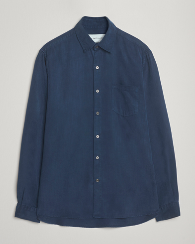 A Day's March Daintree Lyocell Shirt Worker Blue – Bleu