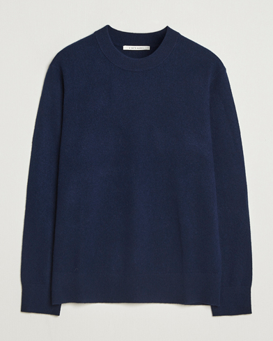 A Day's March Marlow Cashmere Blend Sweater Navy – Bleu