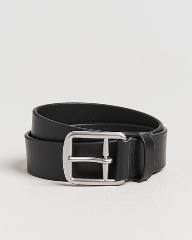 Polo Ralph Lauren Signature Pony Leather Belt Black – Noir