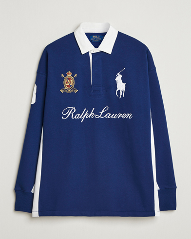 Polo Ralph Lauren Big Pony Rugby Sweater Fall Royal – Bleu
