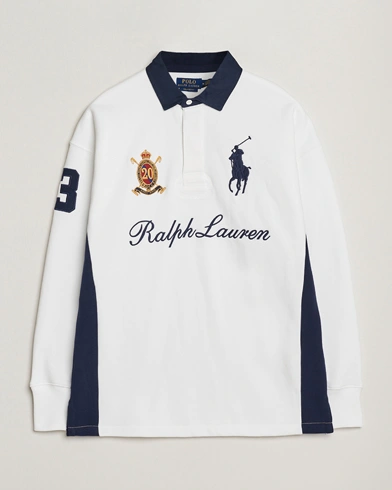 Polo Ralph Lauren Big Pony Rugby Sweater White – Blanc