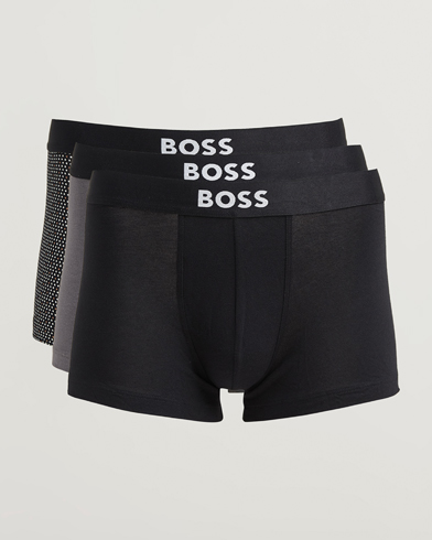 BOSS BLACK 3-Pack One Trunk Multi – Noir