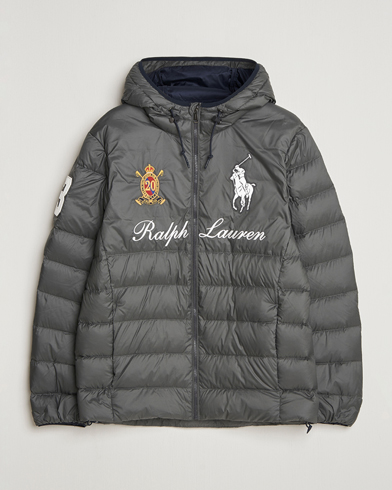 Polo Ralph Lauren Colden Snow Polo Hodded Jacket Charcoal Grey – Gris