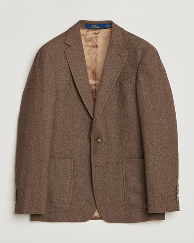 Polo Ralph Lauren Herringbone Single Breasted Sportcoat Brown/Tan – Marron