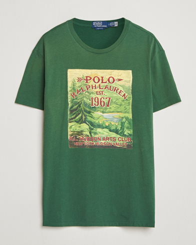 Polo Ralph Lauren Printed T-Shirt Grass Green – Vert