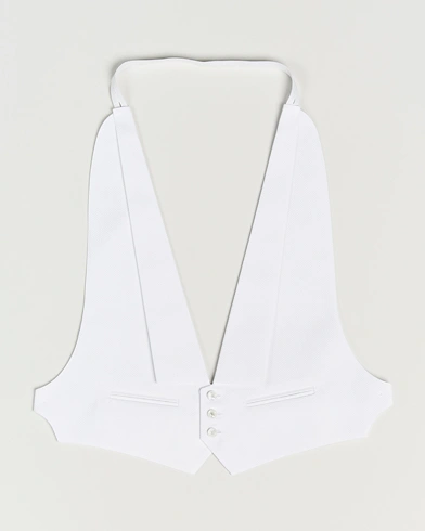 Stenströms Evening Waistcoat White – Blanc