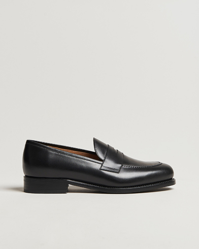 Oscar Jacobson Penny Loafers Black – Noir