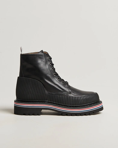 Thom Browne All Terrain Boots Black Calf – Noir