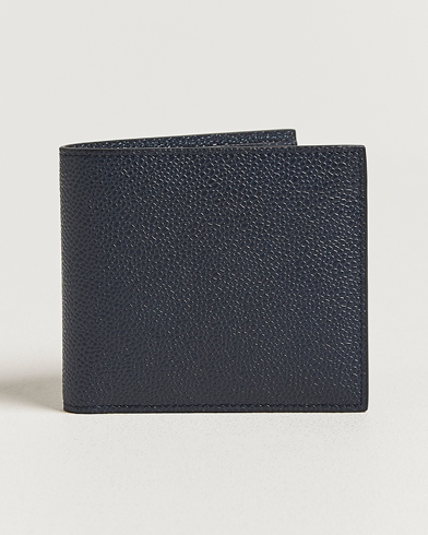 Thom Browne Pebble Grain Leather Wallet Navy – Bleu