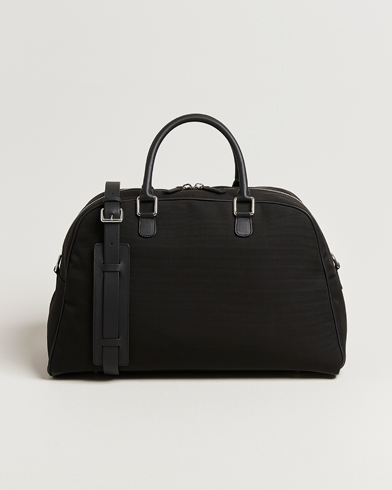 Anderson's Balistic Nylon/Leather Weekendbag Black – Noir