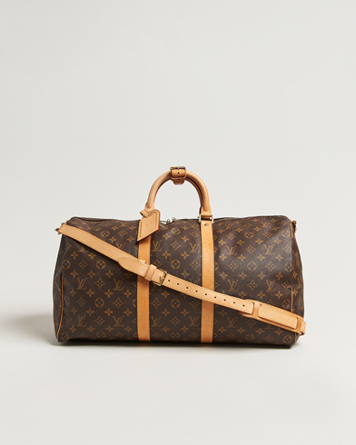 Louis Vuitton Pre-Owned Keepall Bandouliére 50 Monogram – Marron