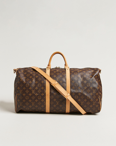 Louis Vuitton Pre-Owned Keepall Bandouliére 55 Monogram – Marron