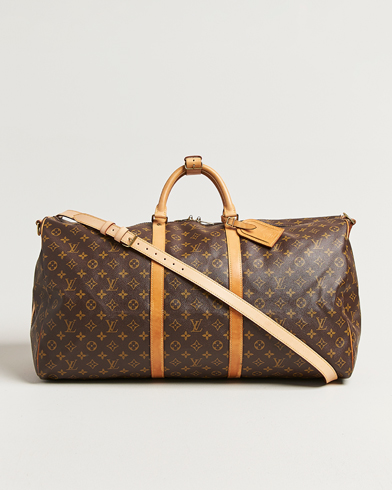 Louis Vuitton Pre-Owned Keepall Bandouliére 60 Monogram – Marron