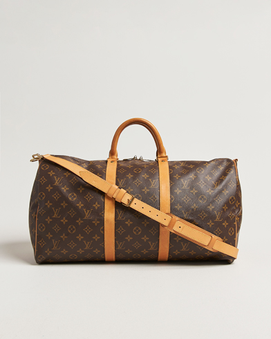 Louis Vuitton Pre-Owned Keepall Bandouliére 50 Monogram – Marron