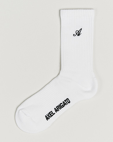 Axel Arigato Signature Sock White – Blanc