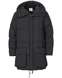  Recycled Nylon Ripstop Down Coat Black