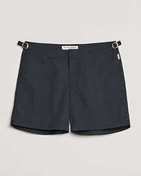  Bulldog Medium Length Swim Shorts Black