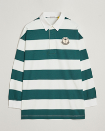  Long Sleeve Rugby White/Green