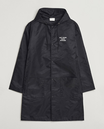  La Parka Slogan Coat Black