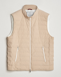  Nylon Gilet Sand