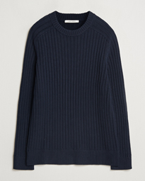  Elmer Cotton Knit Sweater Navy