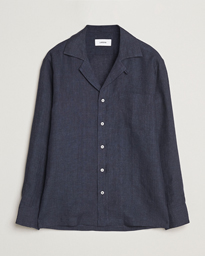  Paul Linen Resort Shirt Navy