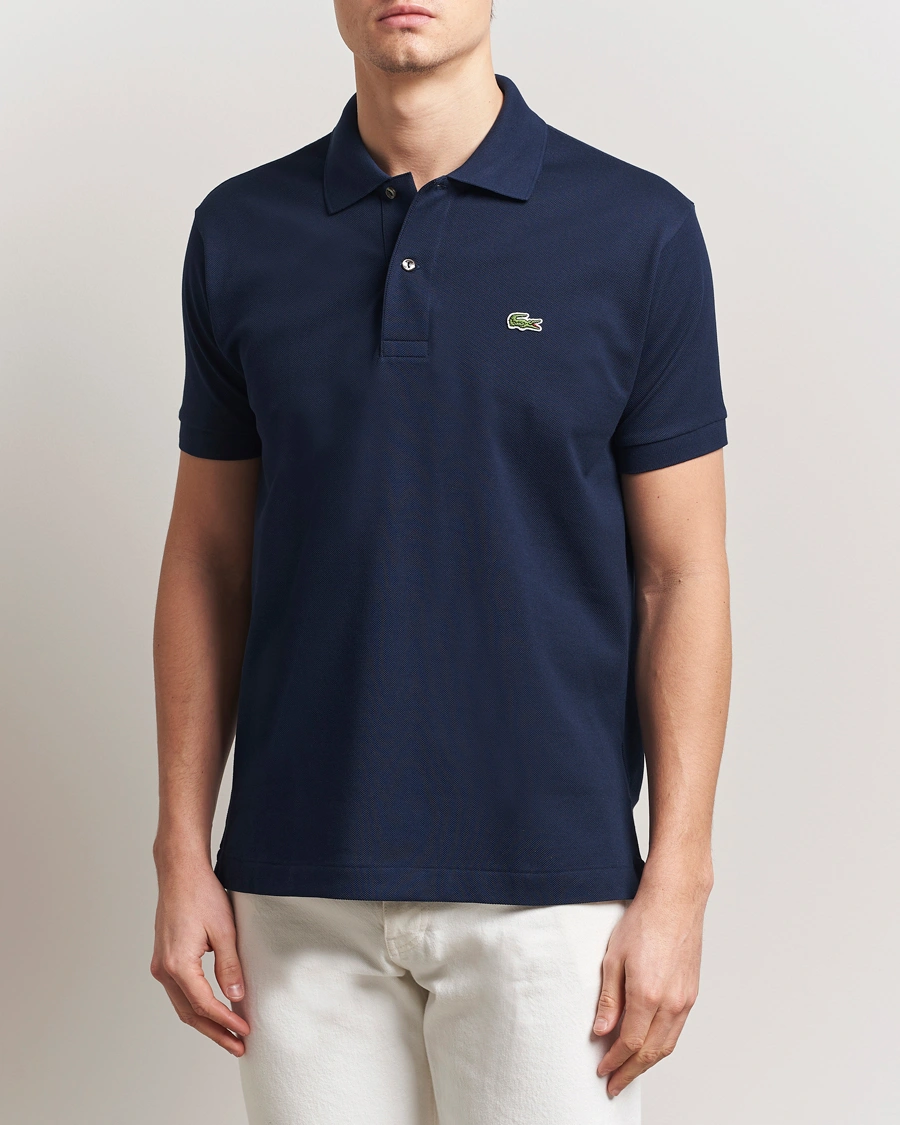 Homme | Polos | Lacoste | Original Polo Piké Navy Blue