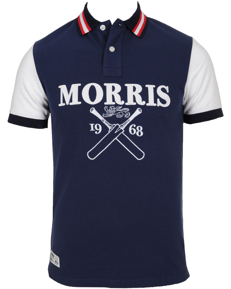 Homme | Polos | Morris | Guildford Piqué Navy