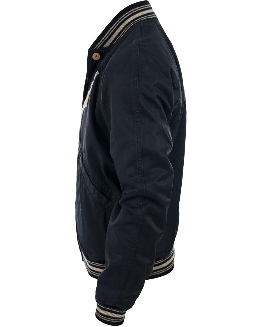 Homme | Manteaux Et Vestes | Polo Ralph Lauren | Reversible Satin Varsity Jacket Navy