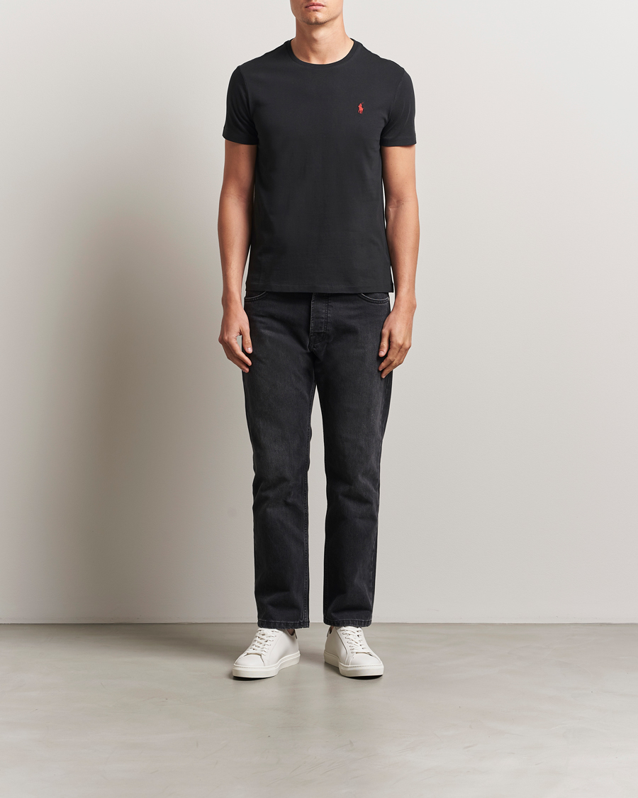 Homme | T-shirts | Polo Ralph Lauren | Custom Slim Fit Tee RL Black