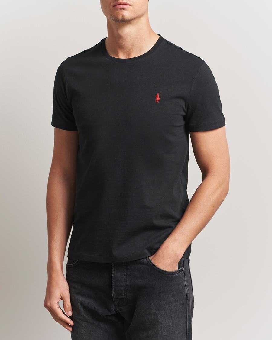 Homme | T-shirts | Polo Ralph Lauren | Custom Slim Fit Tee RL Black