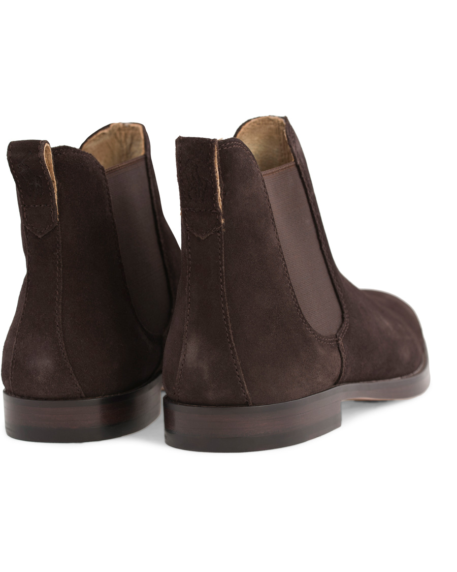 Polo Ralph Lauren Dillian Chelsea Boot Dark Brown Suede