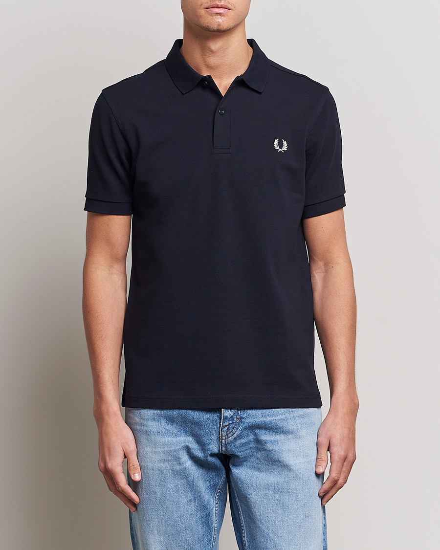 Fred Perry Plain Polo Navy Acheter Fred Perry CareOfCarl