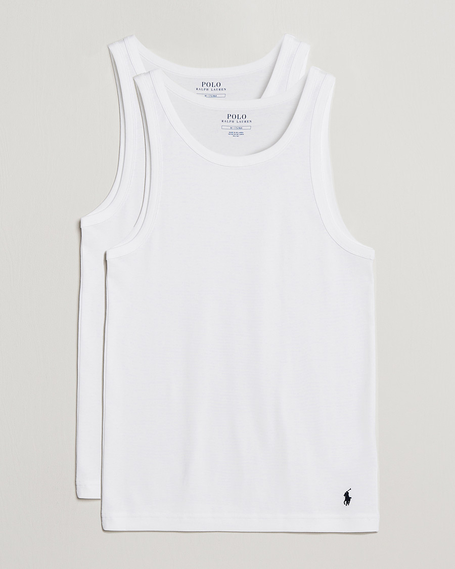 Polo Ralph Lauren 2 Pack Classic Tank White Acheter Polo Ralph